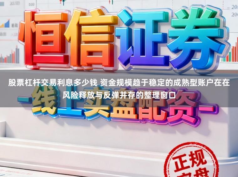 股票杠杆交易利息多少钱 资金规模趋于稳定的成熟型账户在在风险释放与反弹并存的整理窗口