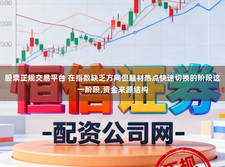股票正规交易平台 在指数缺乏方向但题材热点快速切换的阶段这一阶段,资金来源结构